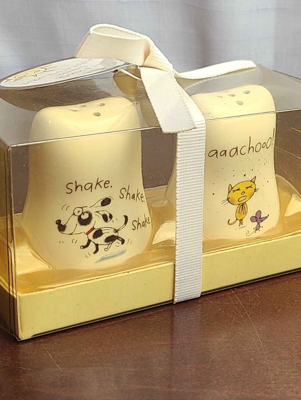 Hallmark Dog And Cat Salt And Pepper Shakers